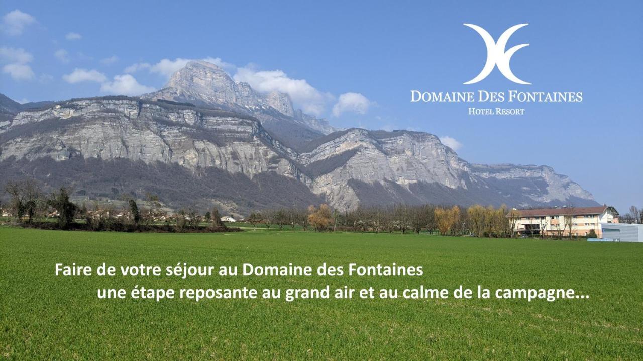 Le Domaine Des Fontaines - Experience Hotell Bernin Exteriör bild